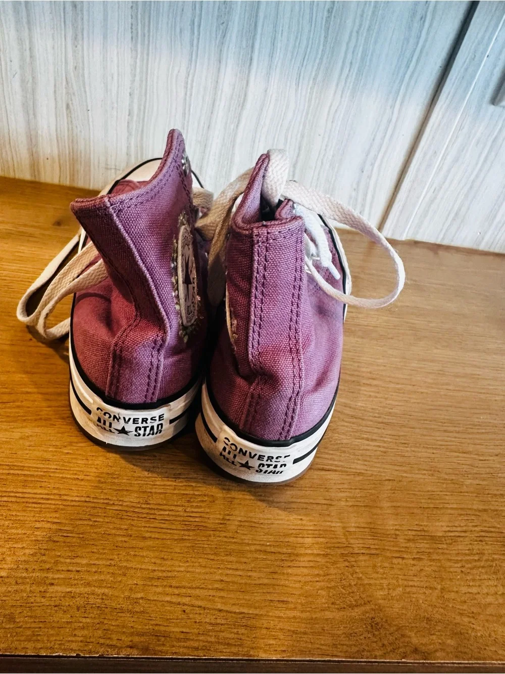 Converse Kids Pink High-Top Canvas Sneakers